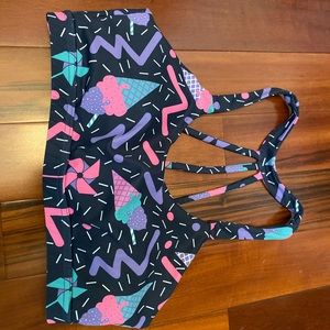 Feed Me Fight Me Sports bra